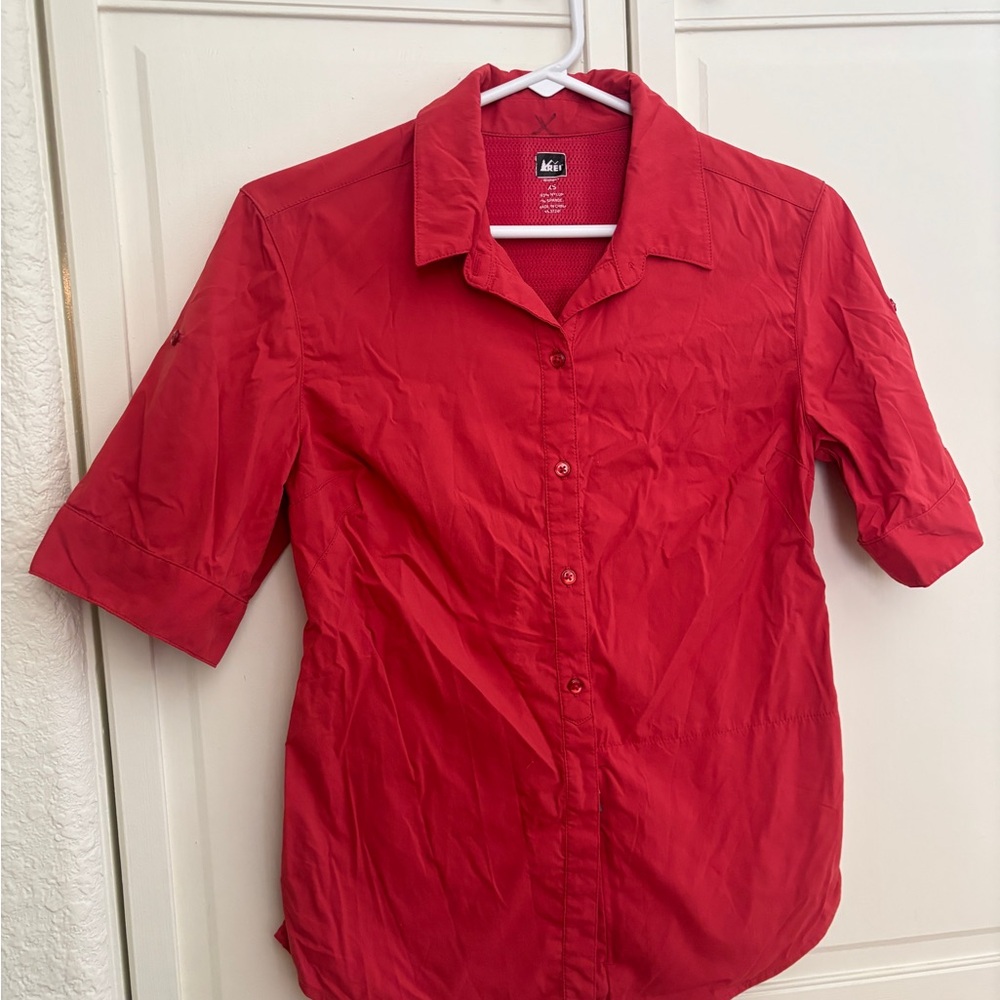 REI Women's Dry Fit Button Down Shirt XS